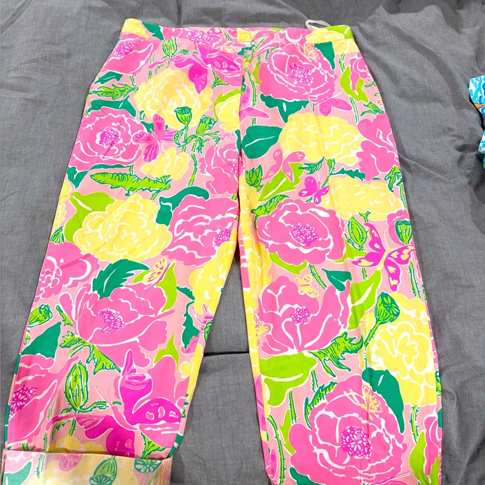 Floral Woman’s Bottoms - Pink, Yellow, Green